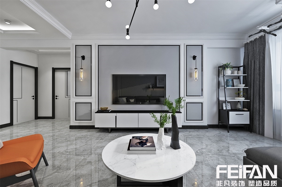 大慶欣苑花園裝修效果圖