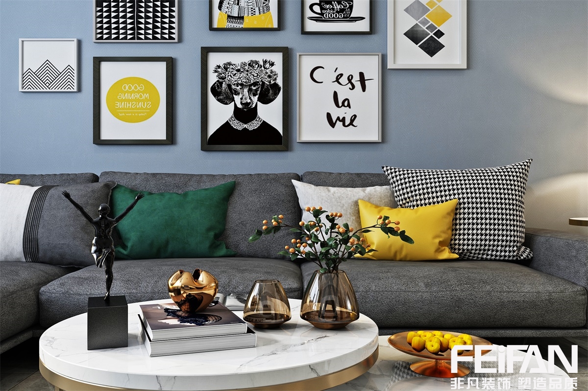 大慶中央華府裝修效果圖