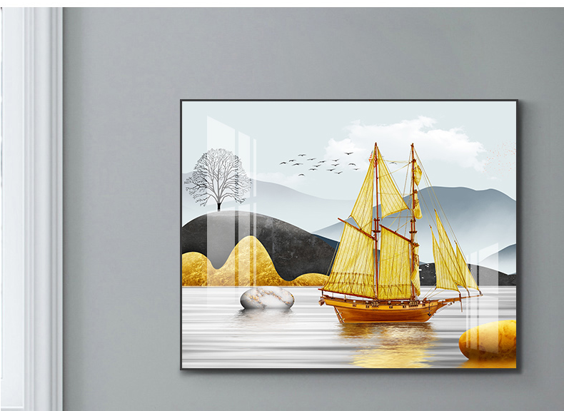 免打孔現(xiàn)代簡(jiǎn)約配電箱輕奢掛畫