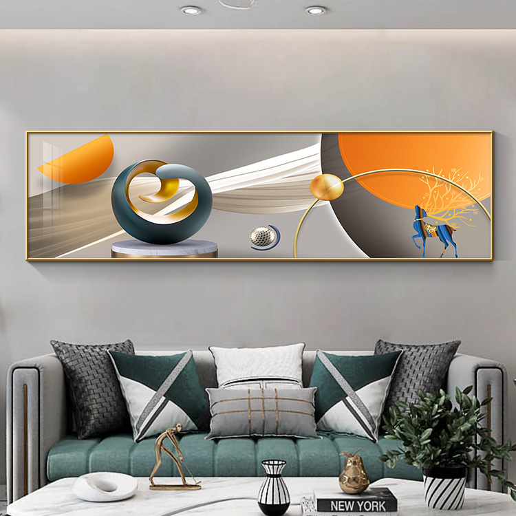 現(xiàn)代簡(jiǎn)約臥室床頭裝飾畫