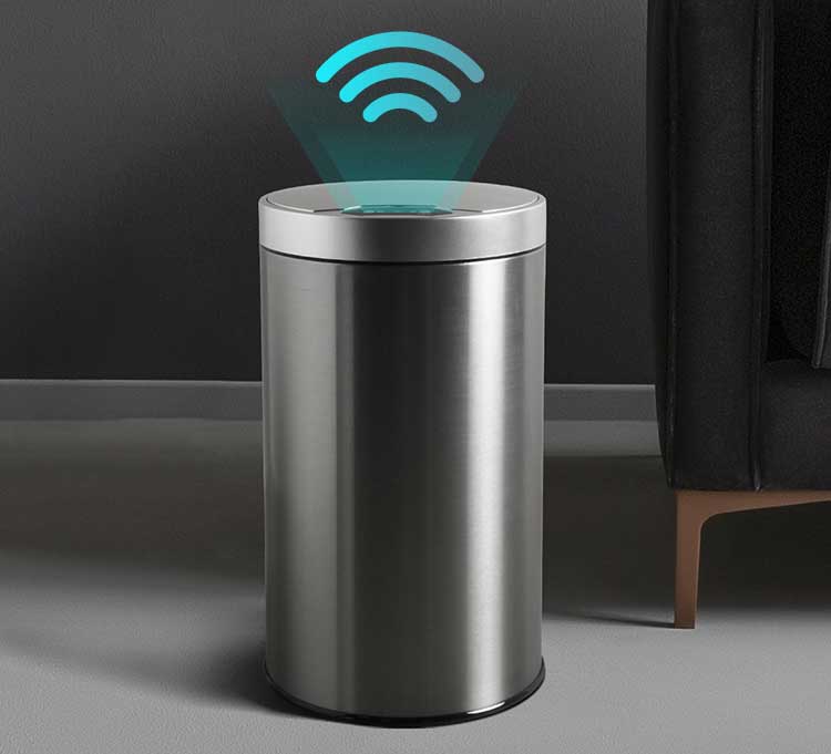 簡約智能垃圾桶
