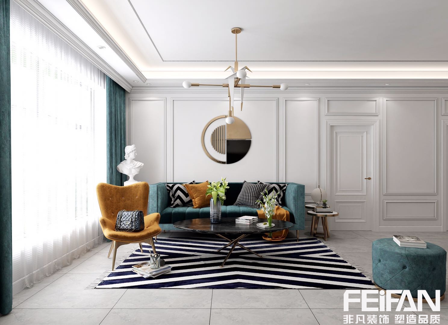 銀億陽光城裝修效果圖