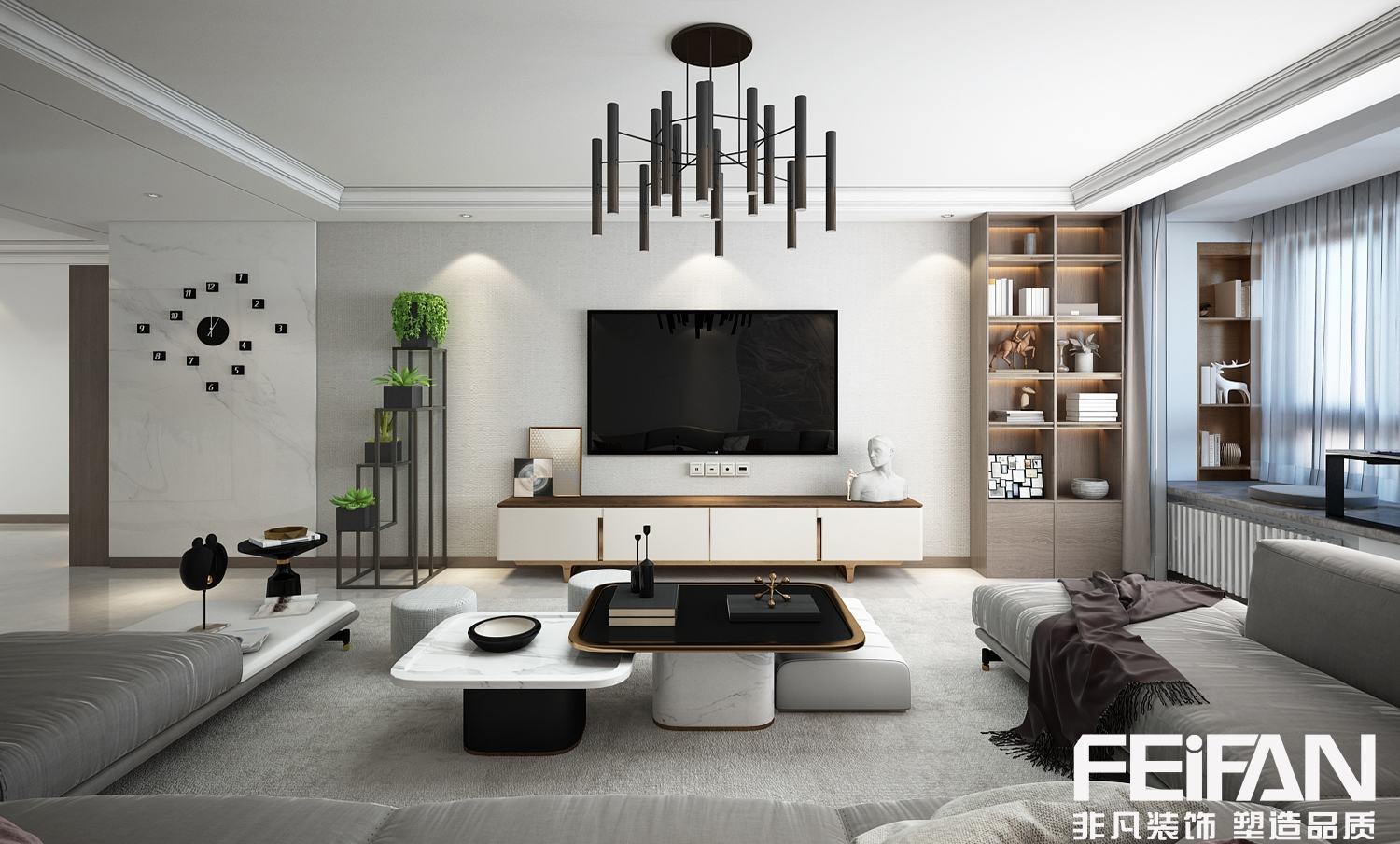 麗水湖岸觀邸裝修效果圖