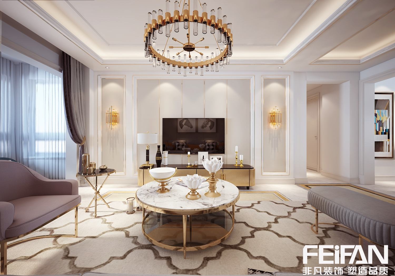 學偉鑫城裝修效果圖