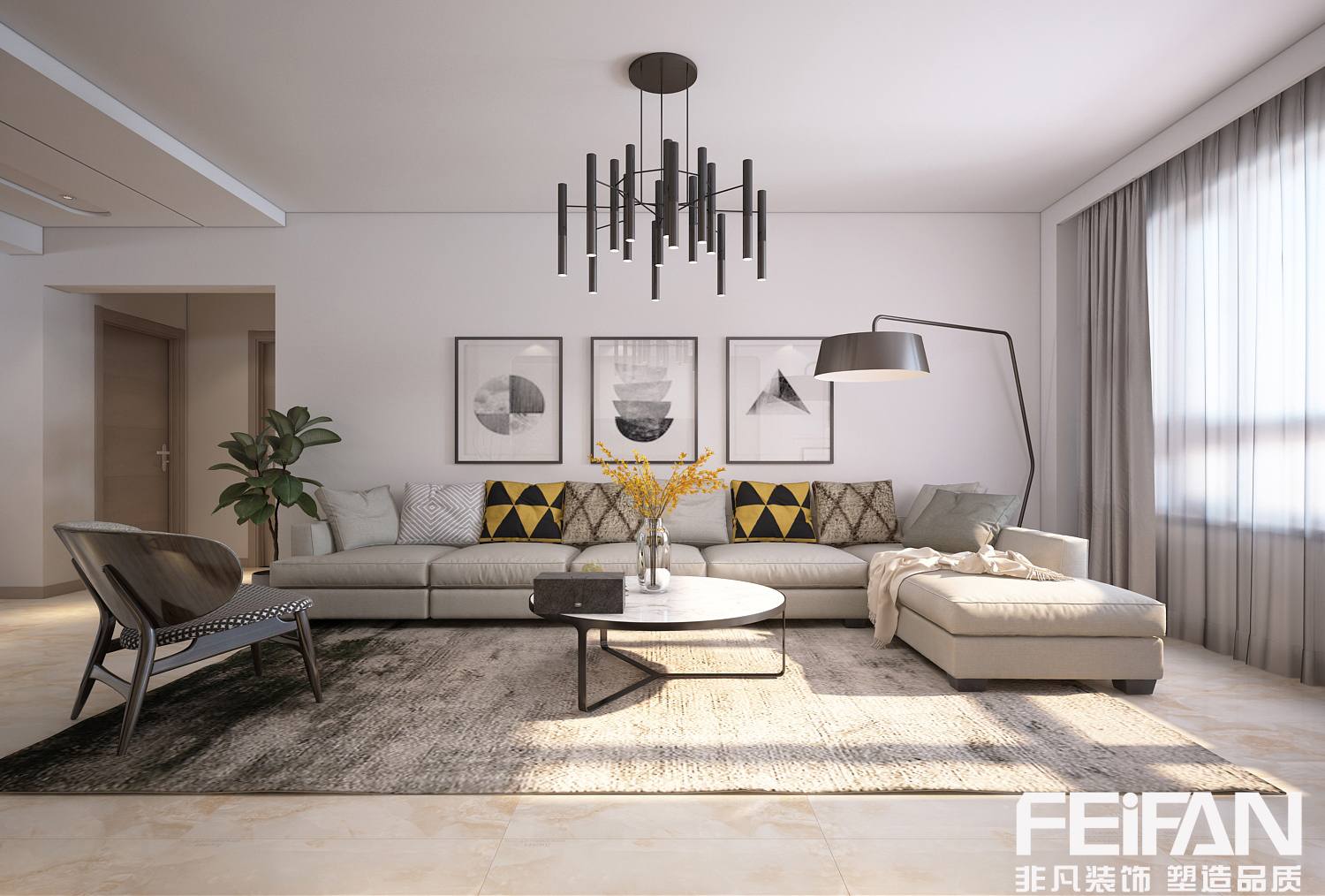 銀河太陽城4期裝修效果圖