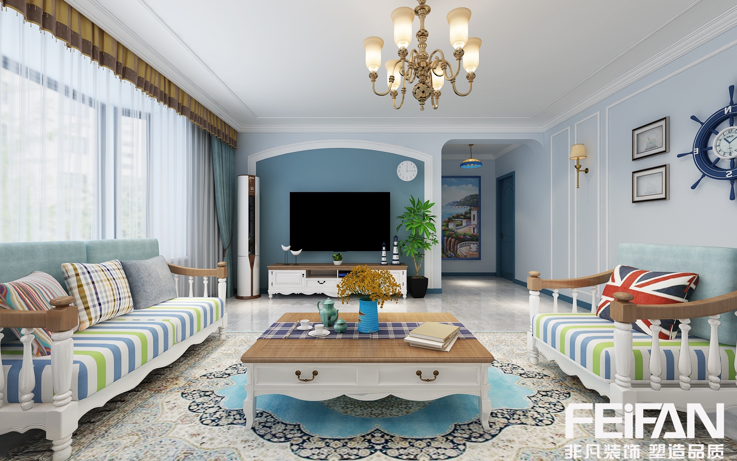 南湖景苑裝修效果圖