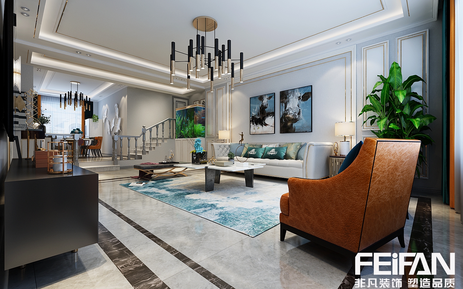 匯鴻悅瀾灣裝修效果圖