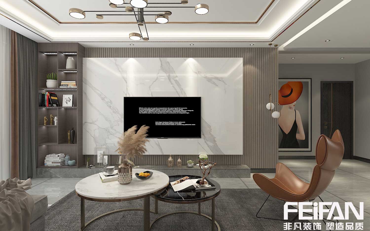 大慶匯宏悅瀾灣裝修效果圖