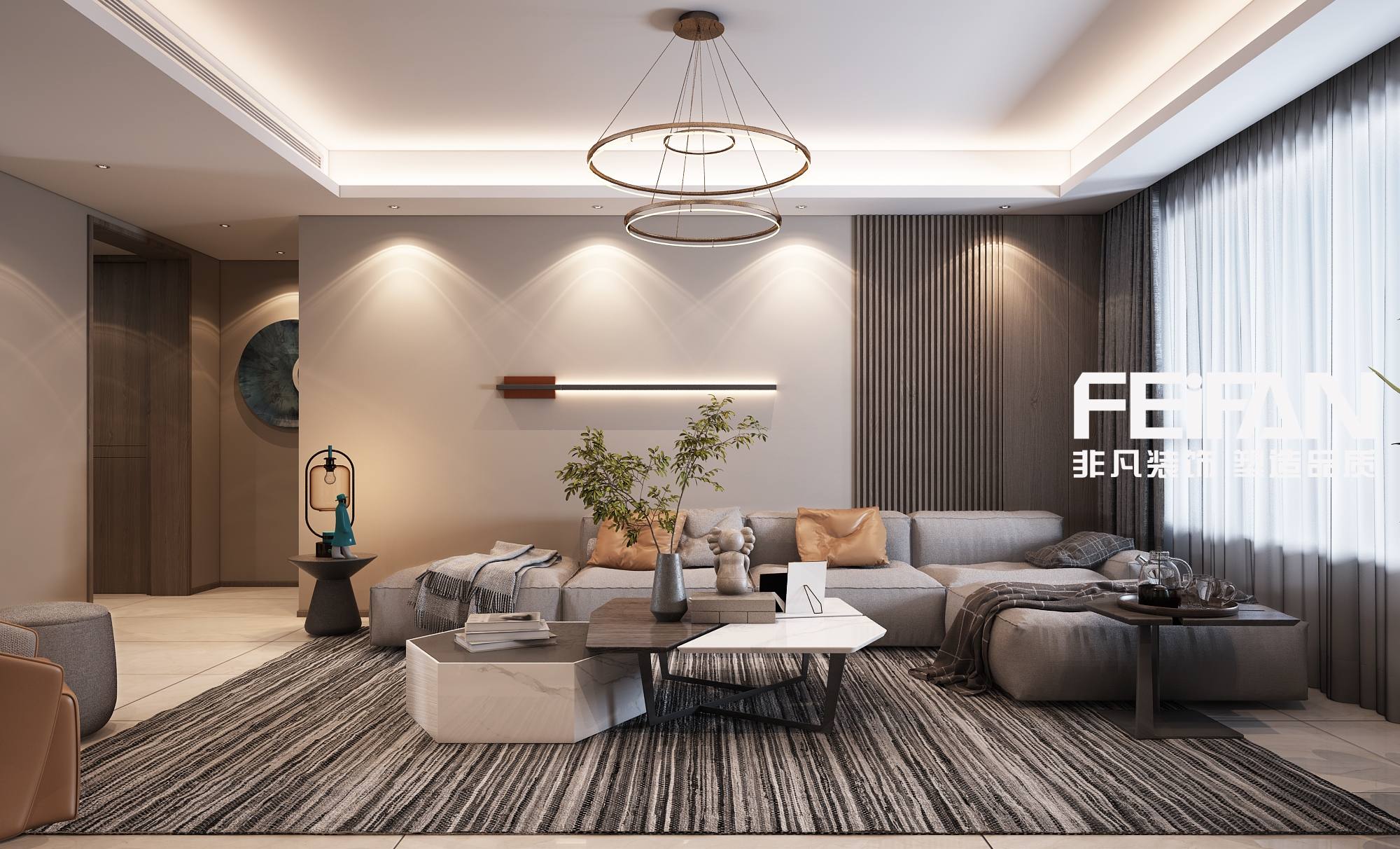 融創(chuàng)融公館裝修效果圖