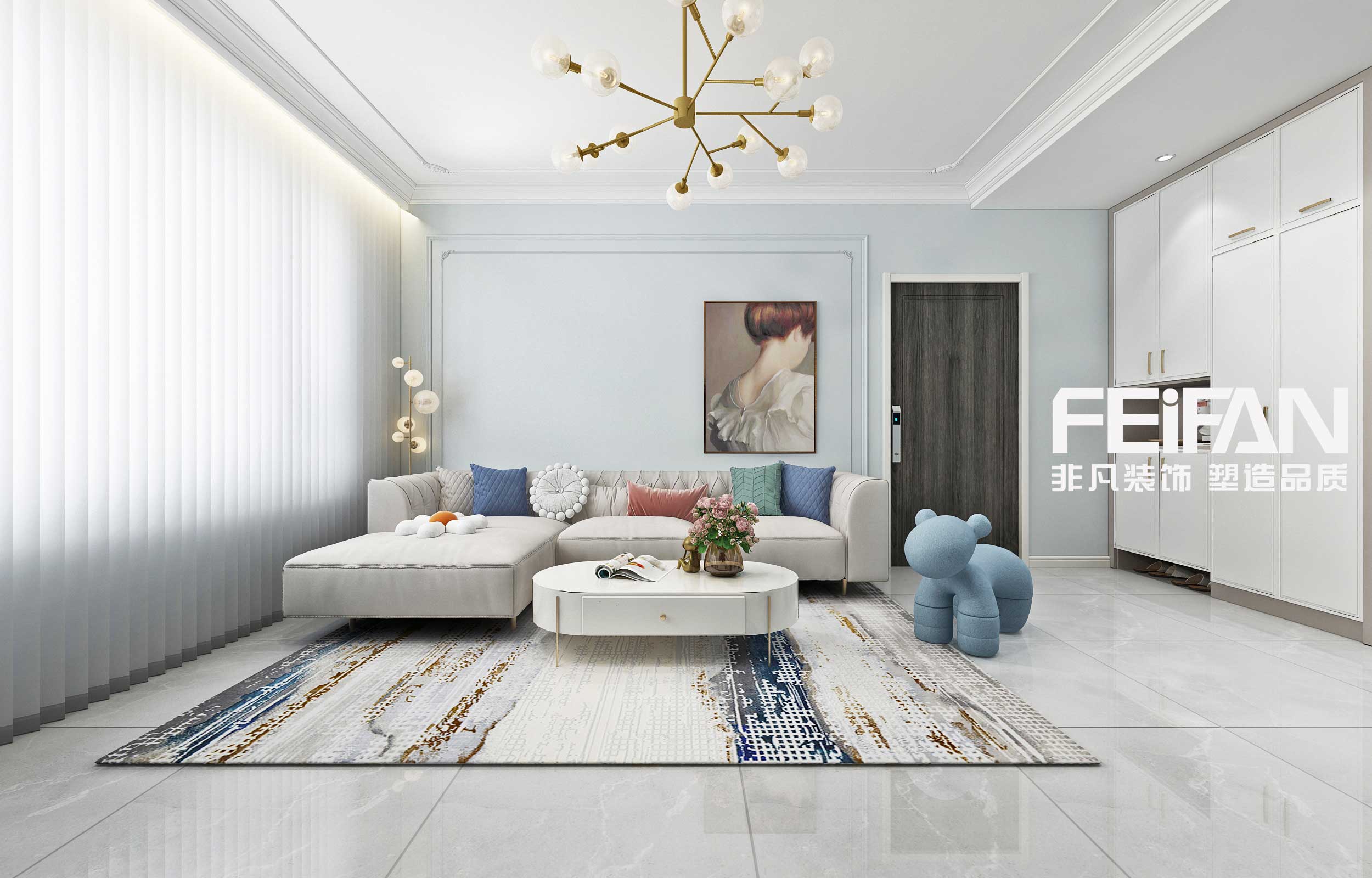 銀河太陽(yáng)城裝修效果圖