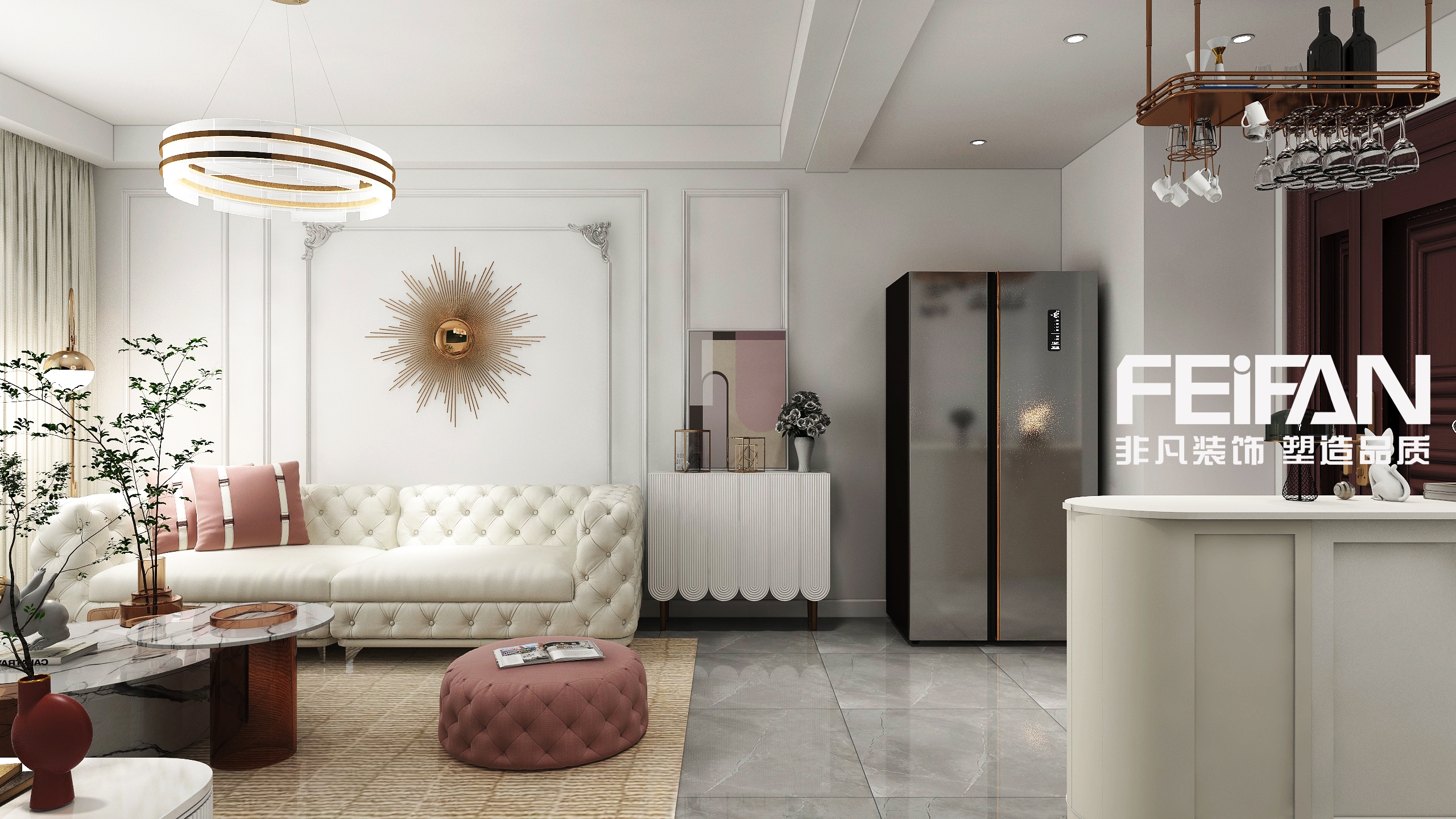 大慶北湖院子裝修效果圖