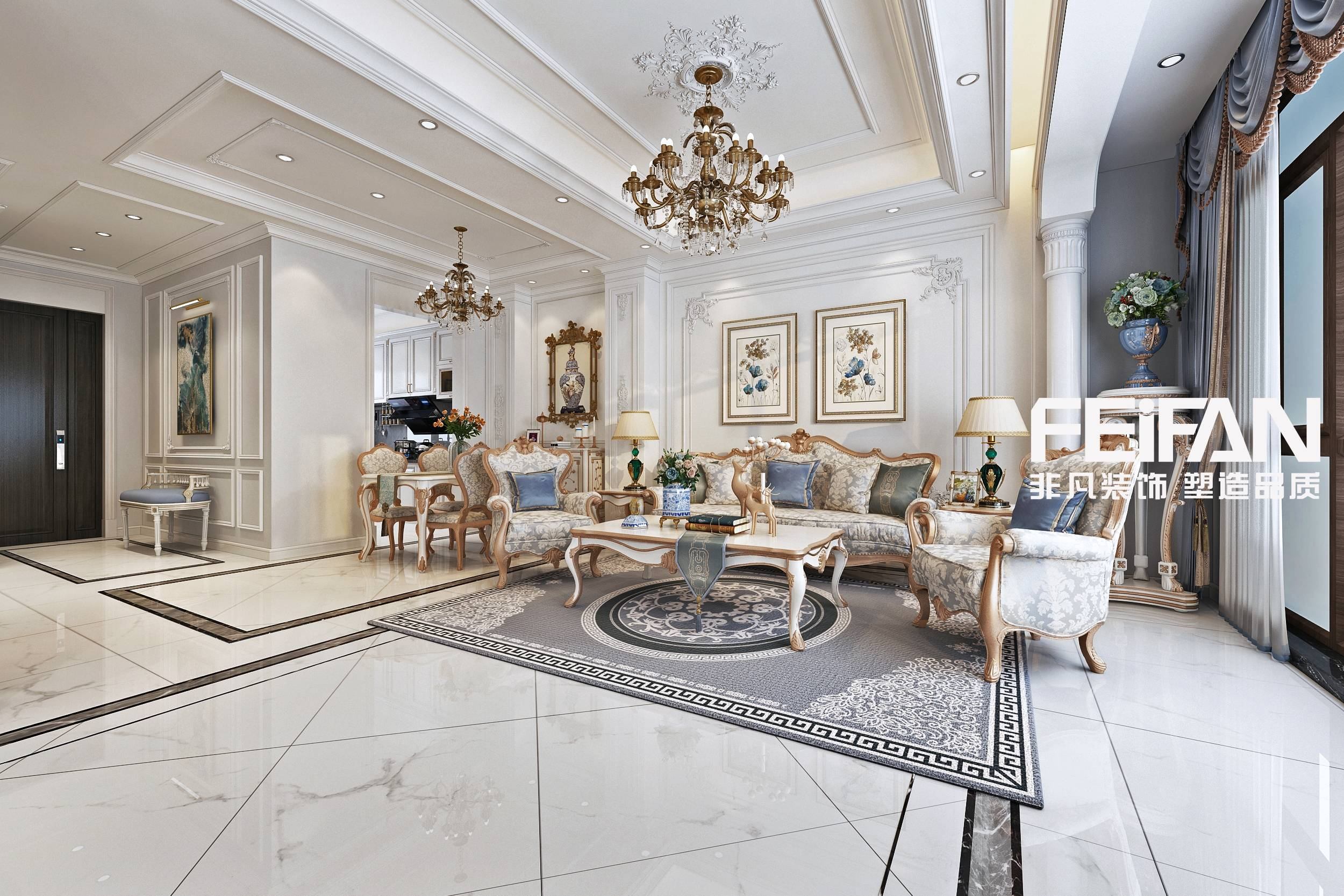 玖璽首府裝修效果圖