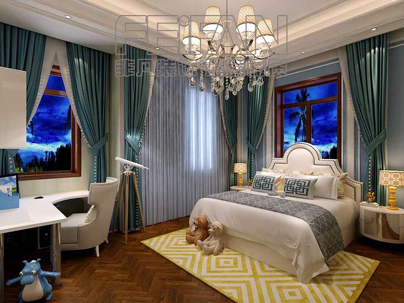 兒童室內(nèi)設(shè)計(jì)風(fēng)水有訣竅?。和揖叽钆浯笥行C(jī)