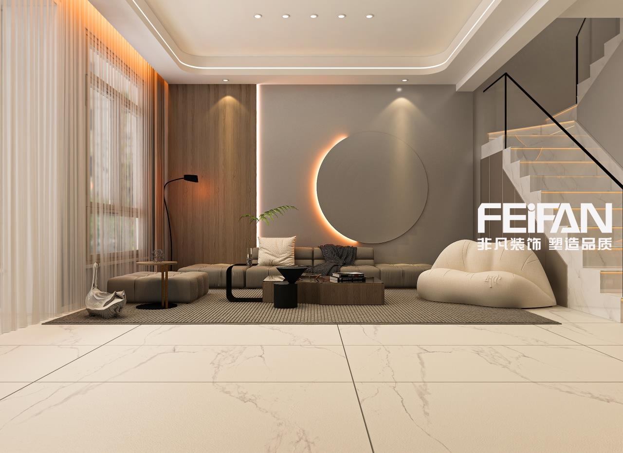 大慶北湖院子裝修案例