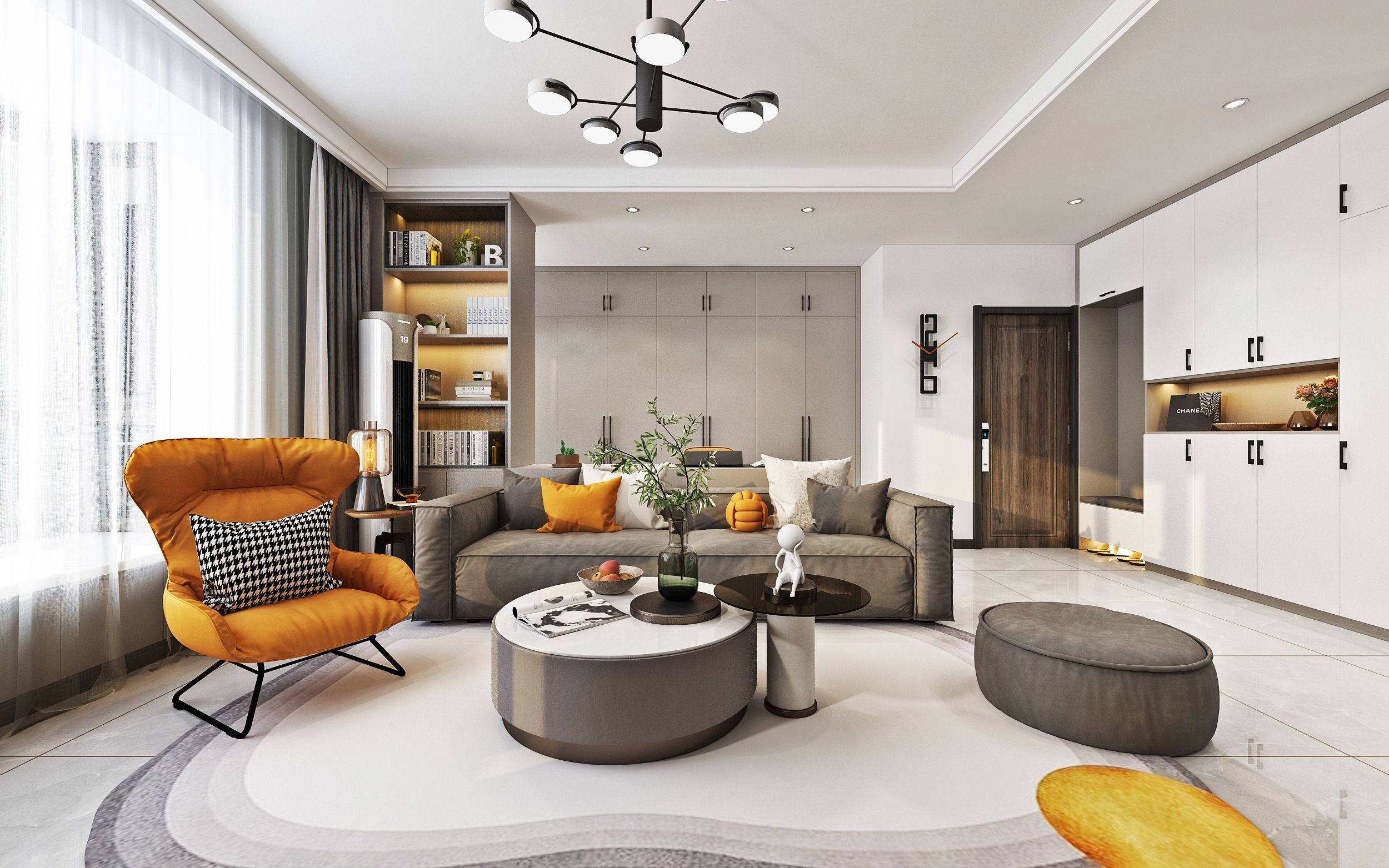 大慶萬(wàn)城華府裝修案例