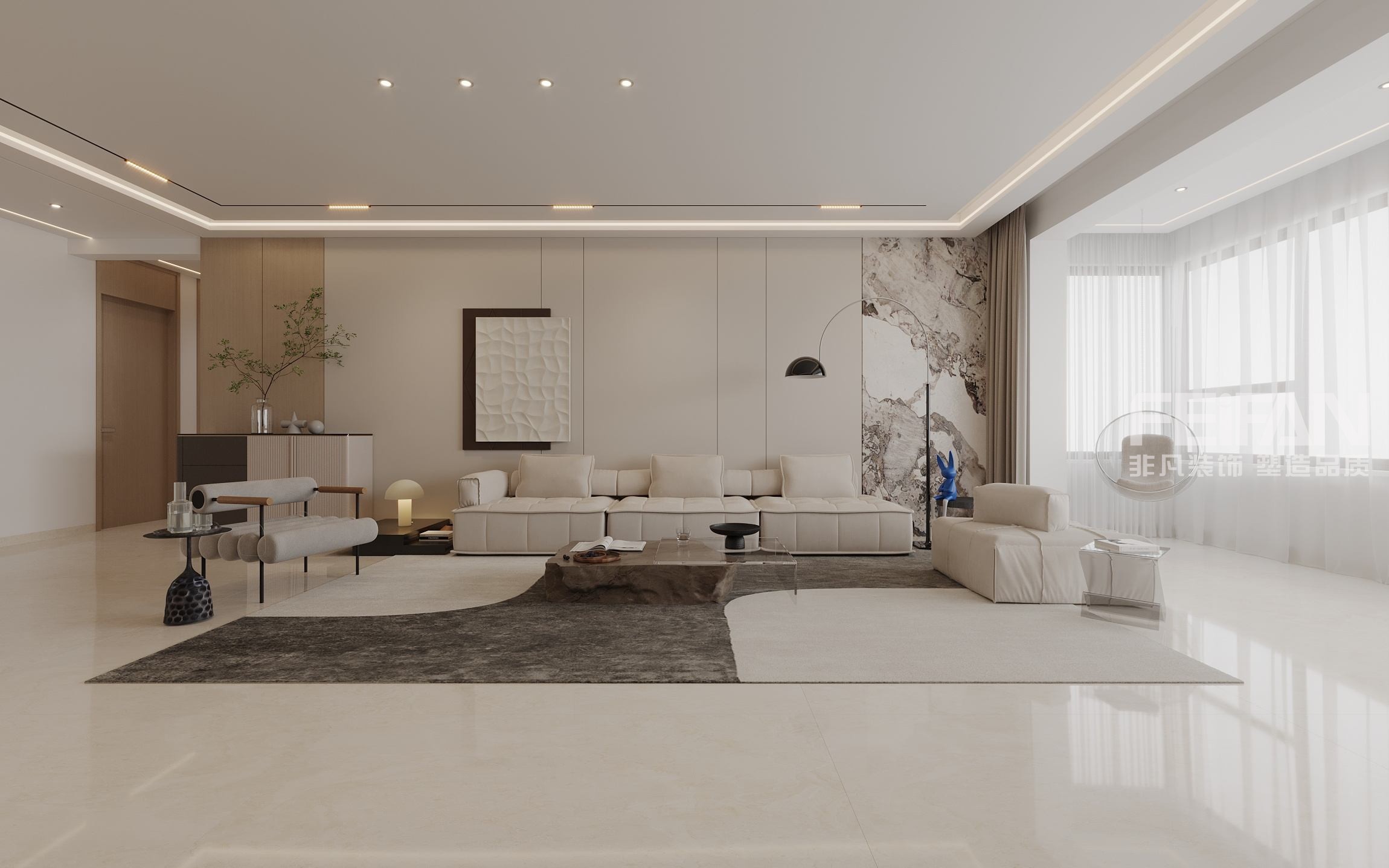 大慶奧林國(guó)際裝修案例