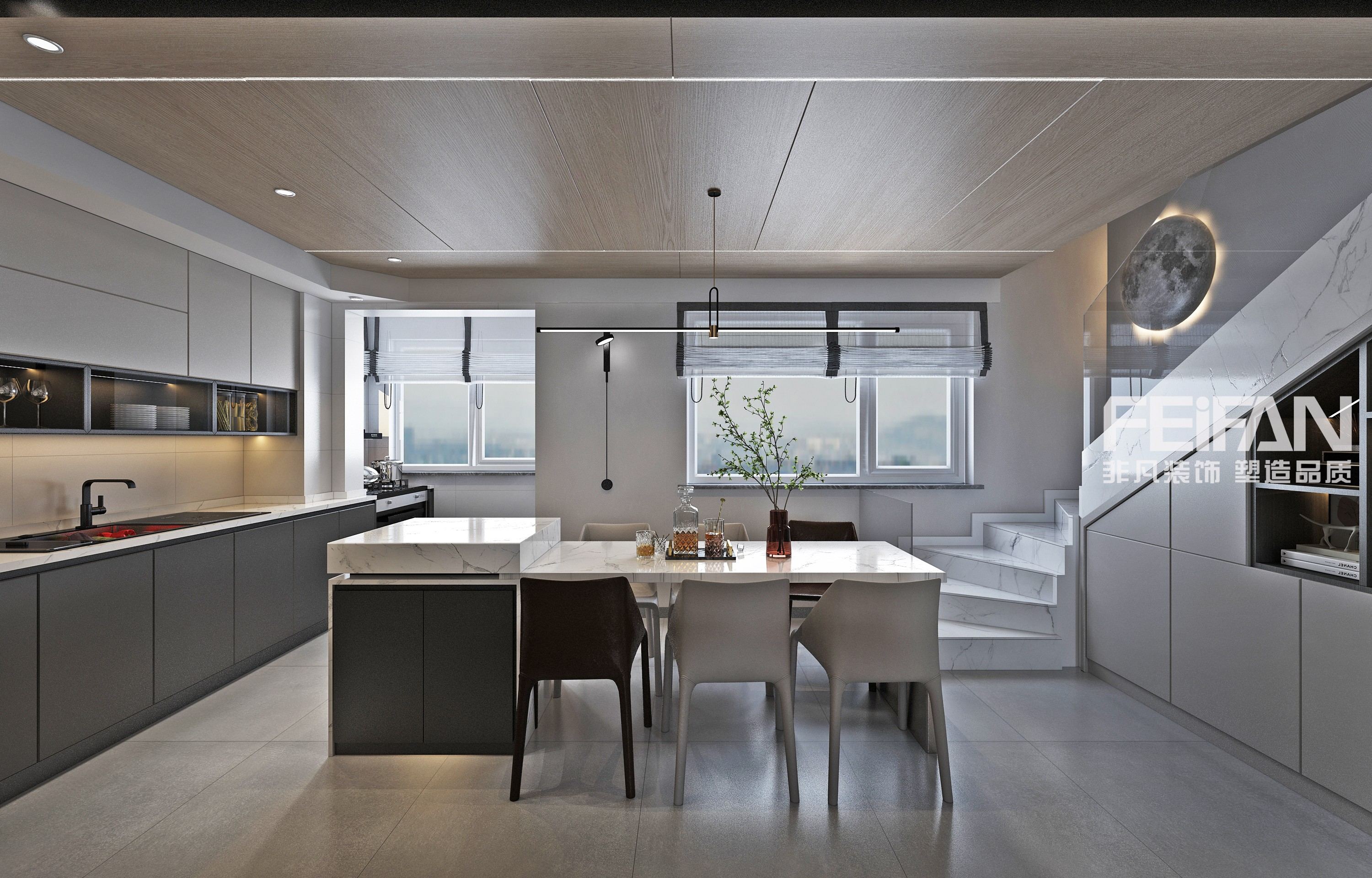 大慶銀河太陽(yáng)城裝修效果圖