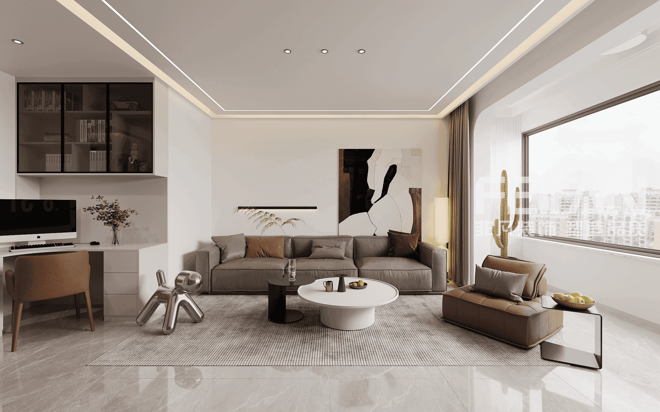 大慶濱洲華府裝修效果圖