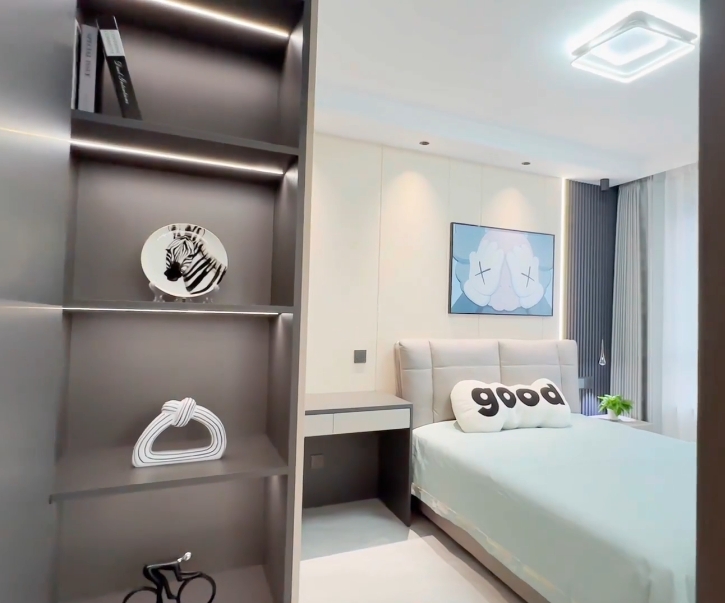 大慶·玖璽首府142㎡意式極簡風(fēng)整裝修實景拍攝