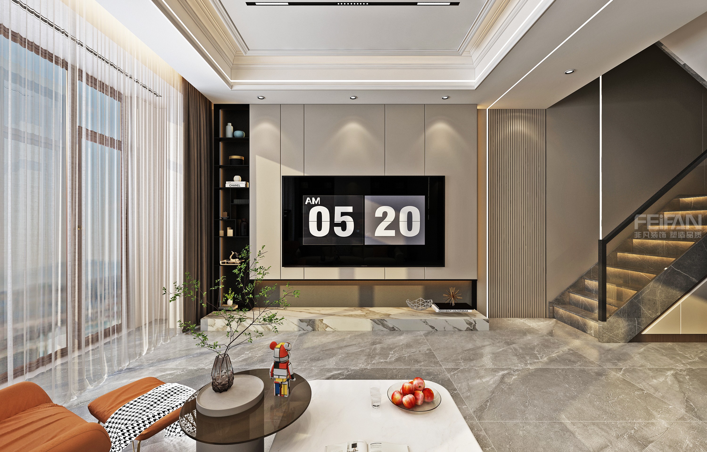 大慶玖璽首府裝修效果圖